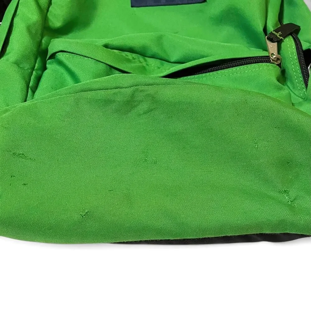 JanSport Vintage Neon Green SuperBreak 25L Backpack